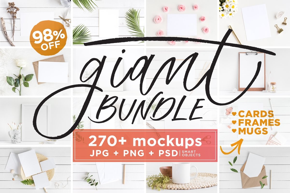 Download Mockups Giant Bundle Jpg Png Psd Graphic Designs PSD Mockup Templates