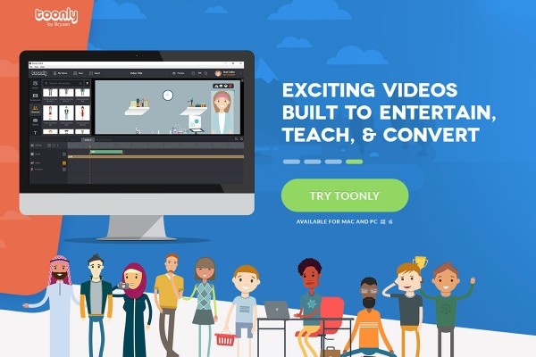 Toonly Create Your Own Cartoon Sales Video In Minutes - Graphic Designs